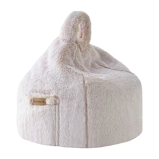 ARTESTIA LAP POUF LIGHT TAN