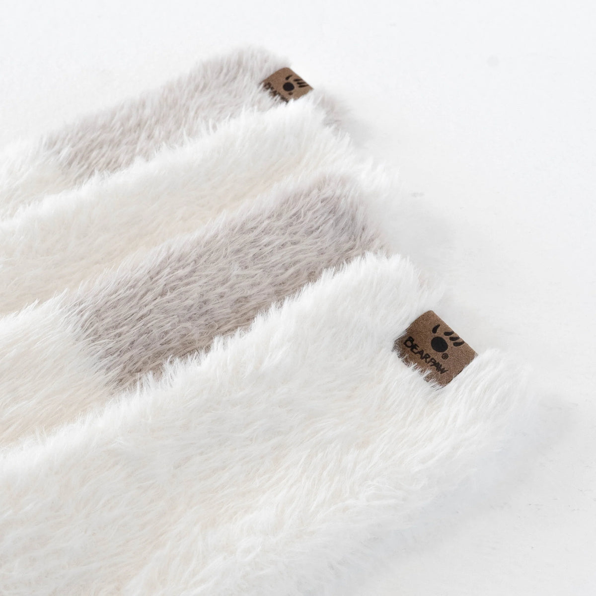 COLOR BLK SHAGGY COZY CRW 2PK